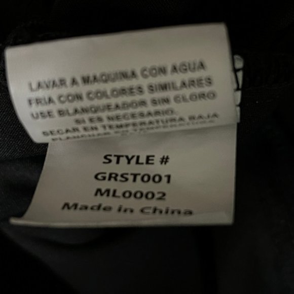 Gray's Anatomy Spandex Stretch Black Scrubs Top Size XXS - Picture 9 of 10